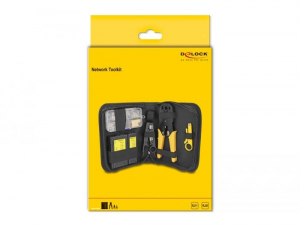 Delock hálózati szerelőkészlet RJ45 és RJ11 csatlakozókhoz (86696)