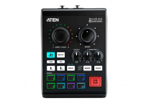 ATEN MicLIVE AI audio mixer (UC8000-AT)