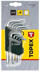 Topex TORX kulcs készlet 9db (35D960)