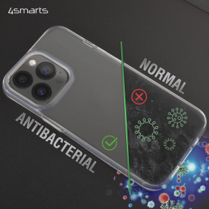 4Smarts Eco Case AntiBac Apple iPhone 14 Pro hátlap átlátszó (2730241)