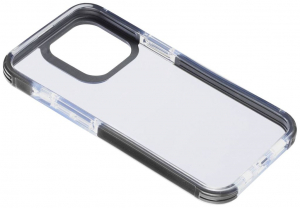 Cellularline Hard Case Tetra Apple iPhone 14 hátlap átlátszó fekete (TETRACIPH14T)