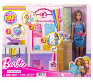 Mattel Barbie Ruhatervező játékszett (HKT78)