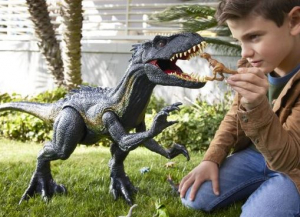 Mattel Jurassic World Szuper kolosszális Indoraptor figura (HKY14)