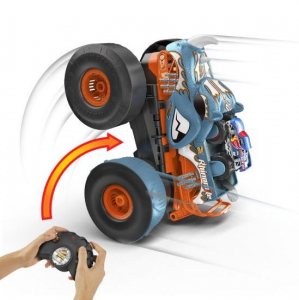 Mattel Hot Wheels Monster Trucks átalakítható távirányítós autó Rhinomite (HPK27)