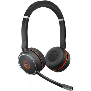 Jabra Evolve 75 SE sztereó headset fekete-piros (7599-848-109)