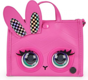 Spin Master Purse Pets Interaktív állatos táska - Holly Hops nyuszi (6066782)