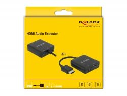 Delock HDMI Audio Extractor 4K, 60Hz (63276)