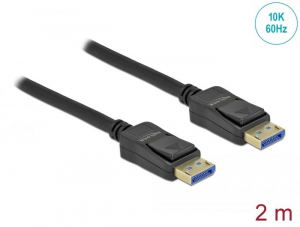 Delock DisplayPort kábel 10K, 60Hz, 2m (80262)