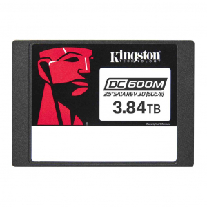 3.84TB Kingston SSD SATA3 2.5" meghajtó DC600M (SEDC600M/3840G)