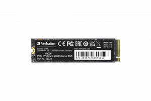 256GB Verbatim M.2 NVMe Vi3000 SSD meghajtó (49373)