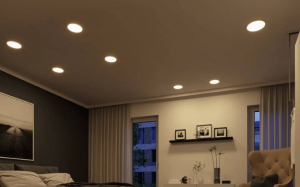 Paulmann AREO VariFit TuneW Zigbee LED-es beépíthető panel LED 16 W króm (93046)