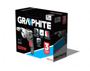 Graphite 58G794 csavarozógép gipszkartonhoz 520W