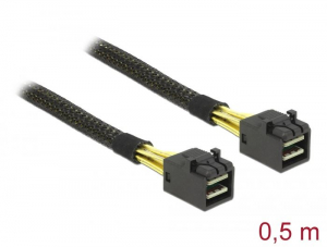 Delock mini SAS HD SFF-8643 > mini SAS HD SFF-8643 k&aacute;bel 0,5m (83386)