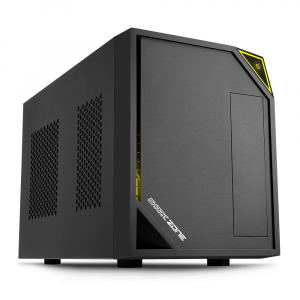 Sharkoon SHARK ZONE C10 táp nélküli Mini-ITX ház fekete (4044951016426)