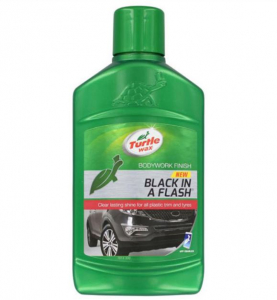 TurtleWax Black in Flash külső műanyagápoló 300 ml (30FG7614)