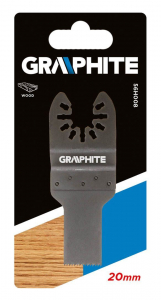 Graphite 56H008 fűrészlap multifunkciós géphez, fához 20mm