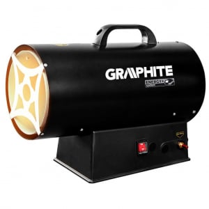 Graphite 58GE101 gázos hőlégbefúvó(akkus) 30kW, akku nélkül