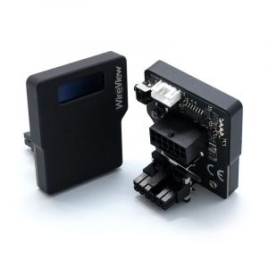 Thermal Grizzly WireView GPU, 1x 12VHPWR GPU fogyaszt&aacute;sm&eacute;rő, ford&iacute;tott (TG-WV-H1R)