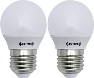 LightMe LED fényforrás E27 Csepp forma 3 W = 25 W Melegfehér 2db (5bSA-P250ST-A1)