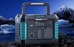 Romoss RS500 hordozható erőmű 500W fekete-kék (RS500-2B2-G153H)
