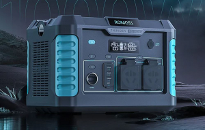 Romoss RS1000 hordozható erőmű 1000W fekete-kék (RS1000-2B2-G153H)