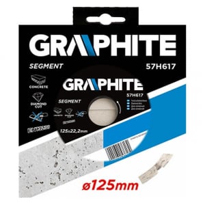 Graphite 57H617 gyémánt vágókorong 125 mm