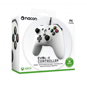 Nacon Evol-X vezetékes Xbox kontroller fehér (2808829)