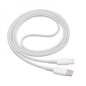 Akyga USB type C - Lightning kábel 20W, 1m fehér (AK-USB-35)