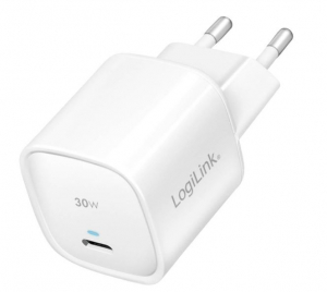 LogiLink USB-C hálózati adapter fehér (PA0279)