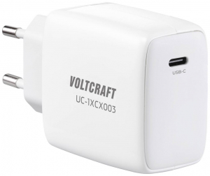 VOLTCRAFT 1xUSB-C hálózati adapter fehér (VC-13064615)