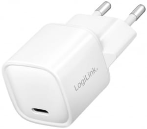 LogiLink 1xUSB-C hálózati adapter fehér (PA0278)