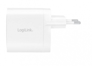 LogiLink 2xUSB-C hálózati adapter fehér (PA0283)