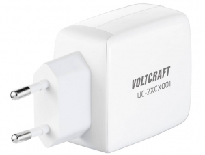 VOLTCRAFT 2xUSB-C hálózati adapter fehér (VC-13091940)