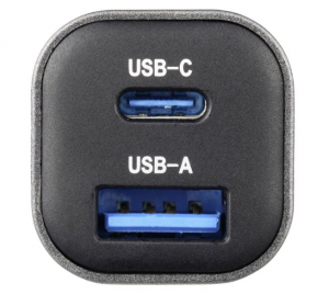 VOLTCRAFT 1xUSB-C + 1xUSB-A autós töltő fekete (VC-13990870)