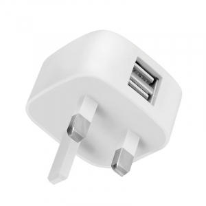 LogiLink 2xUSB-A angol hálózati adapter fehér (PA0209)