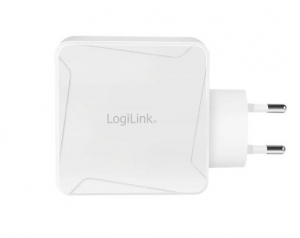 LogiLink USB-A + USB-C hálózati adapter fehér (PA0281)