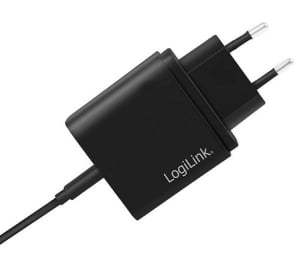 LogiLink 1xUSB-C hálózati adapter fekete (PA0258)