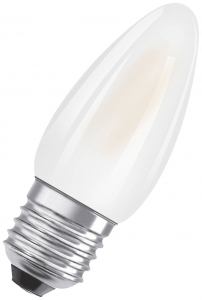 Osram LED fényforrás E27 4 W = 40 W Gyertya forma Semleges fehér (4058075654457)