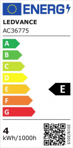 Osram LED fényforrás E27 4 W = 40 W Gyertya forma Semleges fehér (4058075654457)