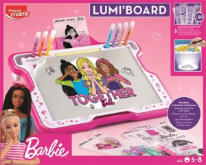 Maped Lumi Board Barbie kreatív készségfejlesztő rajzkészlet (907061)