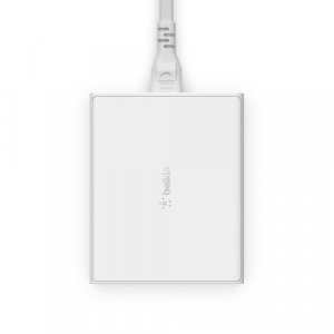 Belkin 2xUSB-A, 2xUSB-C hálózti töltő 108W (WCH010VFWH)