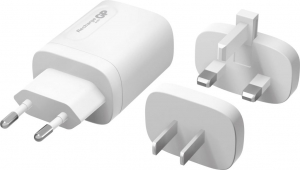 GP Batteries USB-C + USB-A uatzó adapter fehér (GPRHCH63E035)