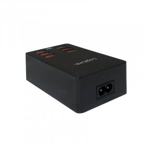 LogiLink 6xUSB-A hálózati adapter fekete (PA0139)