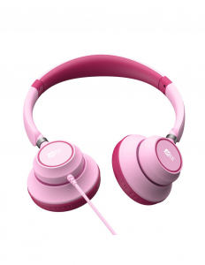 MEE audio KIDJAMZ KJ45 hallást védő mikrofonos fejhallgató gyermekeknek limitált hangnyomással pink (MEE-HP-KJ45-PK)