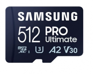 512GB Samsung microSDXC PRO Ultimate Class 10 memóriakártya (MB-MY512SA/WW)