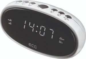 ECG RB 010 Rádiós ébresztőóra fehér