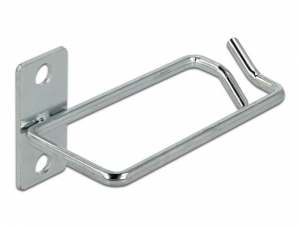 Delock 80 x 40 mm oldalirányban eltolt fém kábeltartó (DL66517)
