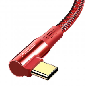 Mcdodo USB-C - USB-C kábel 1.2m piros (CA-8321)