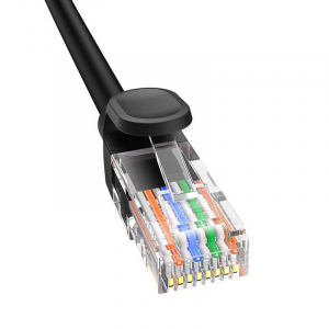 Baseus Ethernet CAT5 hálózati kábel 8m fekete (B00133206111-06)