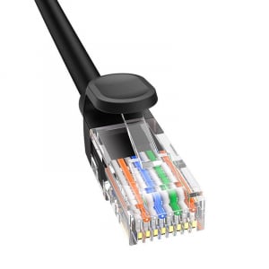 Baseus Ethernet CAT5 hálózati kábel 5m fekete (B00133206111-05)